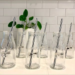 Glass Milk Bottles